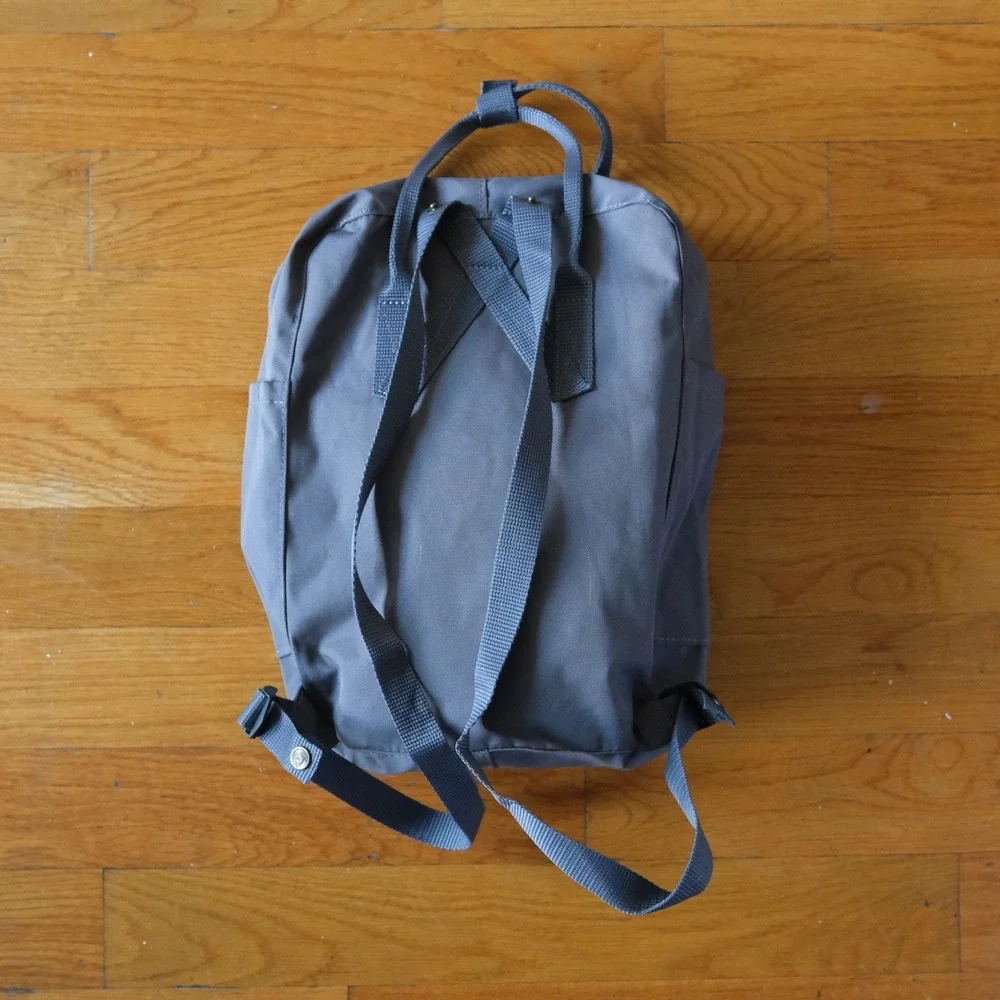 Fjallraven Kanken Backpack Super Grey Vinylon F 16L Everyday Outdoor